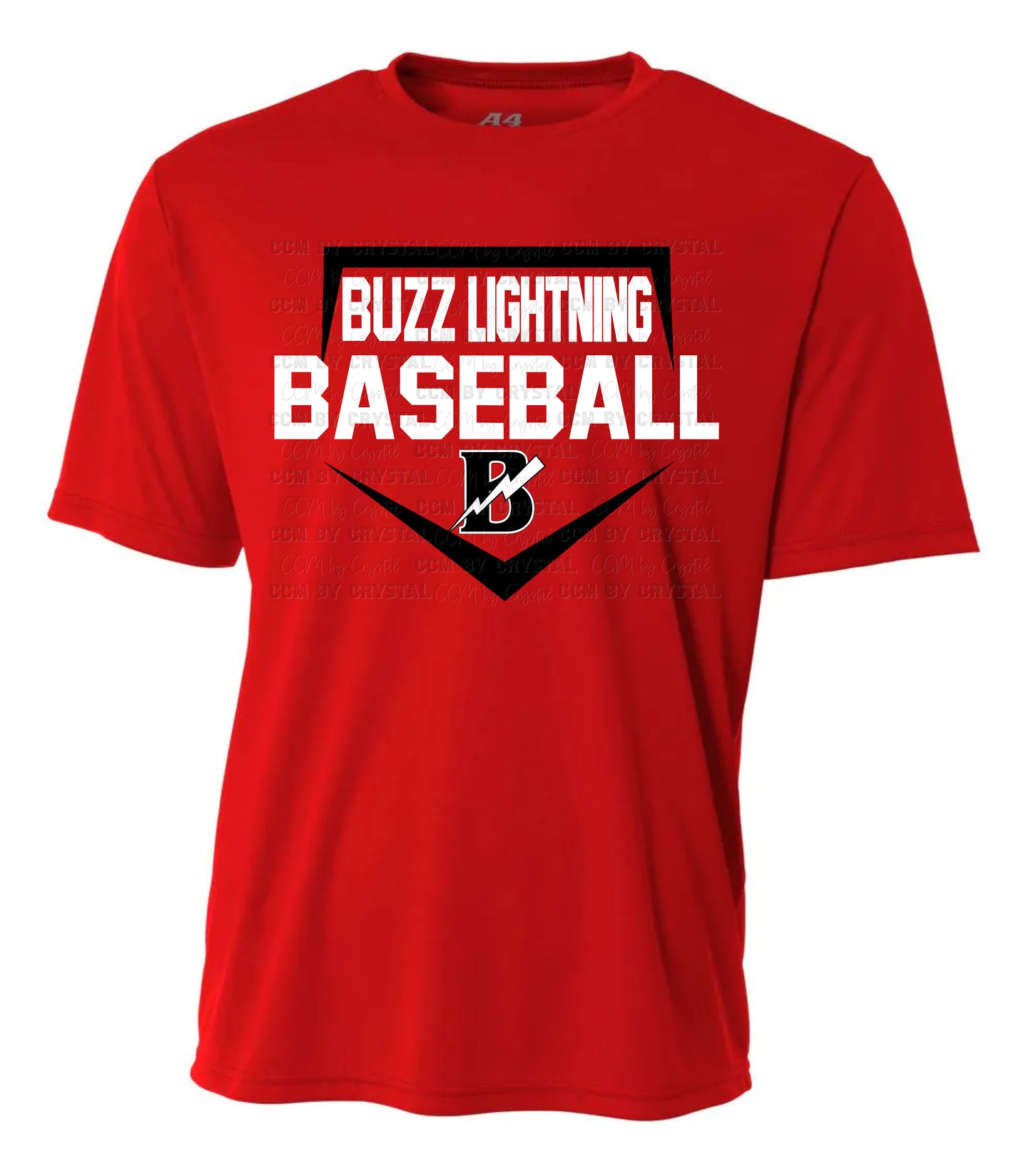 Buzz Lightning Baseball Dri Fit T-Shirt