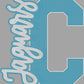C Jaguars Mascot 11" 2- Color Spangle Transfer