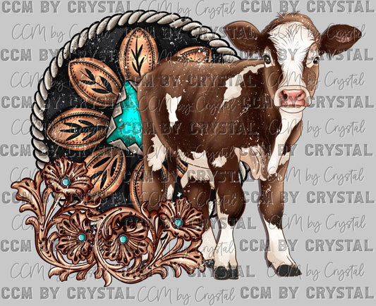 Western Calf Ready to Press Transfer