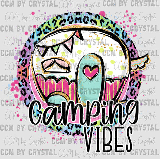 Camping Vibes Ready to Press Transfer