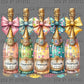 Champagne Bottles New Year Ready to Press Transfer DTF Transfer Sublimation Transfer