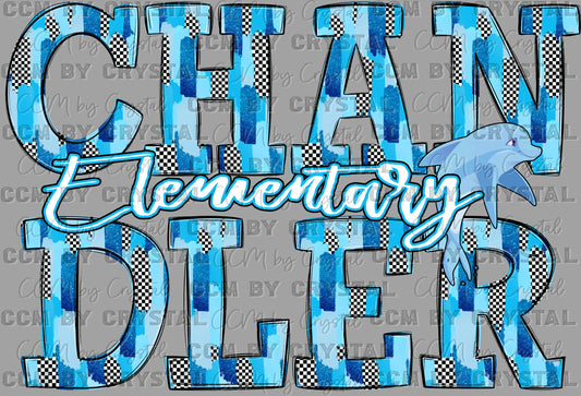 Victoria Chandler Dolphins Ready to Press Transfer DTF Transfer