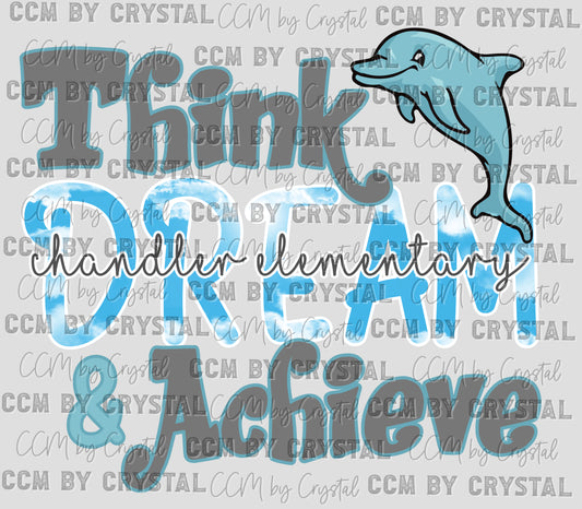 Victoria Chandler Elementary Ready to Press Transfer DTF Transfer