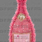 New Year 2026 Faux Fur ChampagneReady to Press Instant Peel DTF Transfers Sublimation Transfers