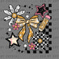 Checkered School Ready to Press Transfer DTF Transfer Sublimation Transfer