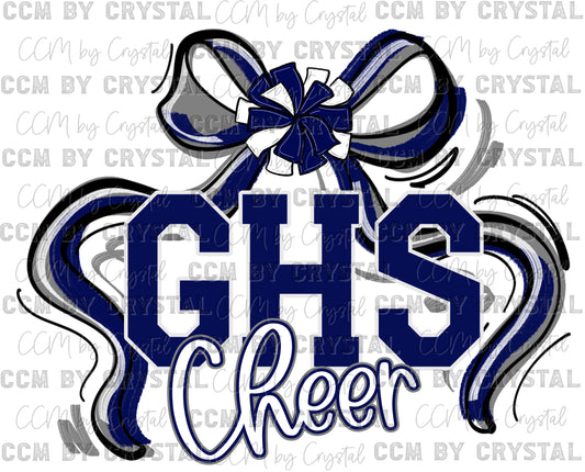 GHS Cheer Ready to Press Transfer DTF Transfer Sublimation Transfer