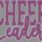 Custom 2 Words  2-Color Approximately 11" wide Spangle Transfer