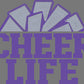 Cheer Life 11" Wide 2- Color Spangle Transfer
