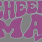 Cheer Ma 11" 2-Color Ready to Press Spangle Transfer Bling Transfer Sparkle Transfer