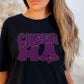 Cheer Ma 11" 2-Color Ready to Press Spangle Transfer Bling Transfer Sparkle Transfer