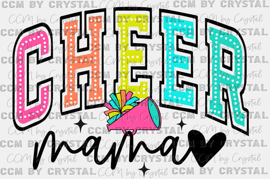 Cheer Mama Ready to Press Transfer DTF Transfer Sublimation Transfer