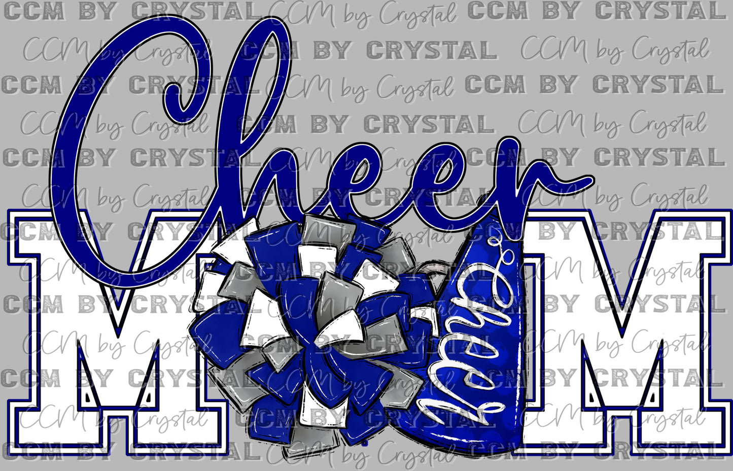 Cheer Mom Ready to Press Transfer DTF Transfer Sublimation Transfer