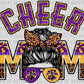 Cheer Mom Purple Ready to Press Transfer