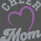 Cheer Mom 11" Wide 2- Color Spangle Transfer