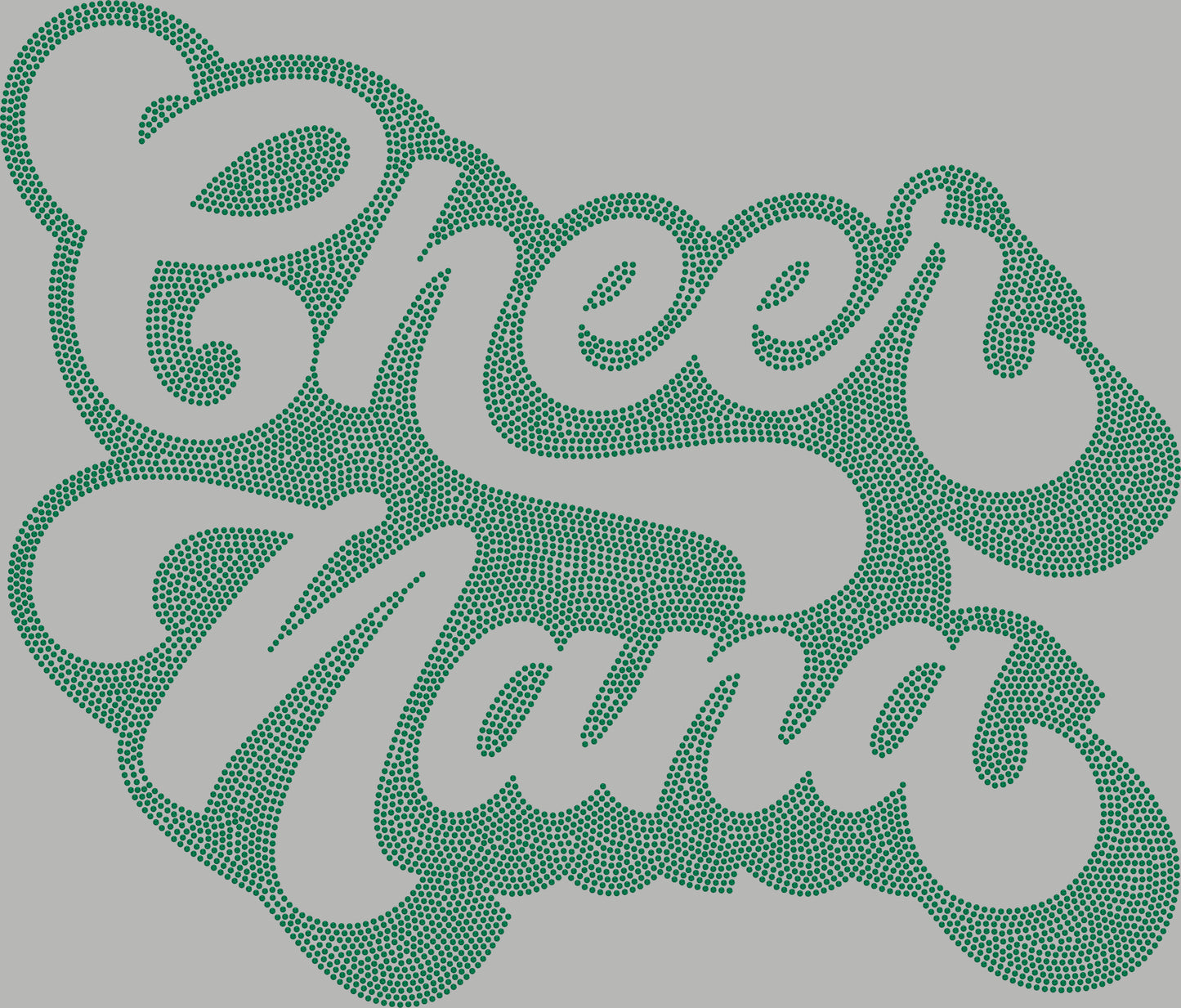 Cheer Nana 11" Wide Spangle Ready to Press Spangle Transfer Sparkle Bling