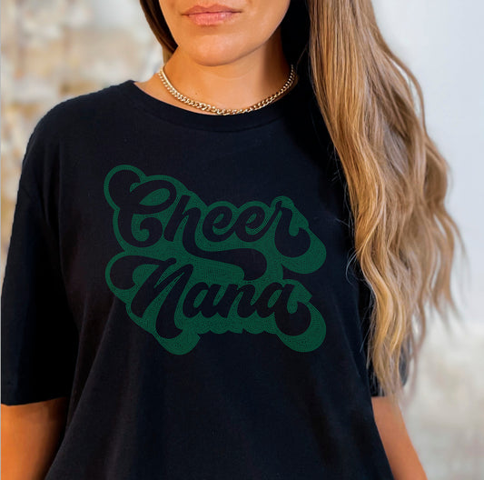 Cheer Nana 11" Wide Spangle Ready to Press Spangle Transfer Sparkle Bling