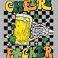 Cheers F*cker St Patrick's Day Ready to Press Transfer DTF Transfer Sublimation Transfer