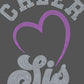 Cheer Sis 8" Wide 2- Color Spangle Transfer