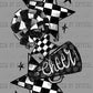 Comp Day Sleeve Cheer Ready to Press Transfer DTF Transfer Sublimation Transfer