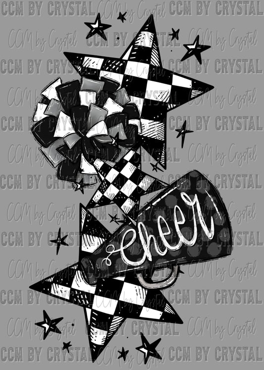 Comp Day Sleeve Cheer Ready to Press Transfer DTF Transfer Sublimation Transfer
