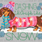 Dashing Through the Snow Christmas Ready to Press DTF Transfers