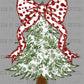 Christmas Tree Ready to Press Transfer DTF Transfer Sublimation Transfer