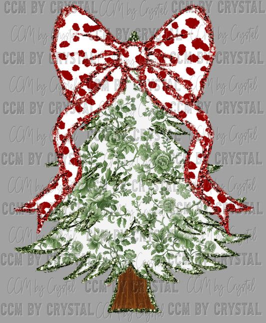 Christmas Tree Ready to Press Transfer DTF Transfer Sublimation Transfer