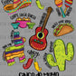 Fiesta Cinco De Mayo Ready to Press Transfer DTF Transfer Sublimation Transfer