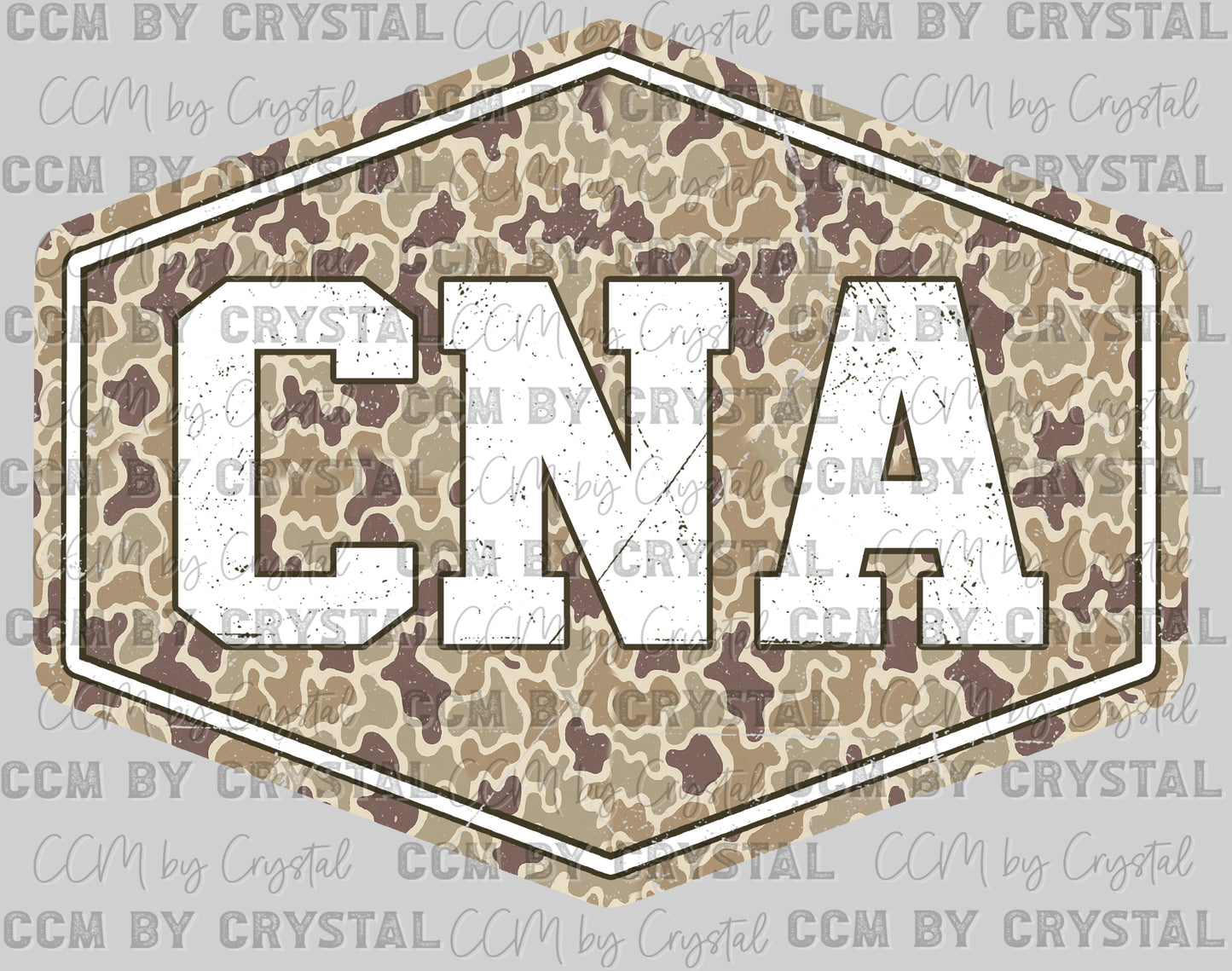 CNA Camo Ready to Press DTF Transfers Sublimation Transfers