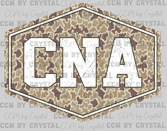 CNA Camo Ready to Press DTF Transfers Sublimation Transfers