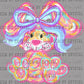 Silly Bunny Easter Ready to Press Transfer DTF Transfer Sublimation Transfer