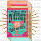 Cowboy Matchbox Western Ready To Press Transfer DTF Sublimation