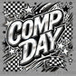 Comp Day Cheer Ready to Press Transfer DTF Transfer Sublimation Transfer