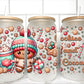 Christmas Cookies and Cocoa UV Transfer 16oz Libby Glass Can Wrap Ready to Apply