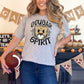 Cougar Spirit Stars Checkered Mascot Sports Ready to Press Transfer DTF Transfer Sublimation Transfer
