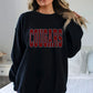 Cougars 11" Wide 2- Color Spangle Transfer