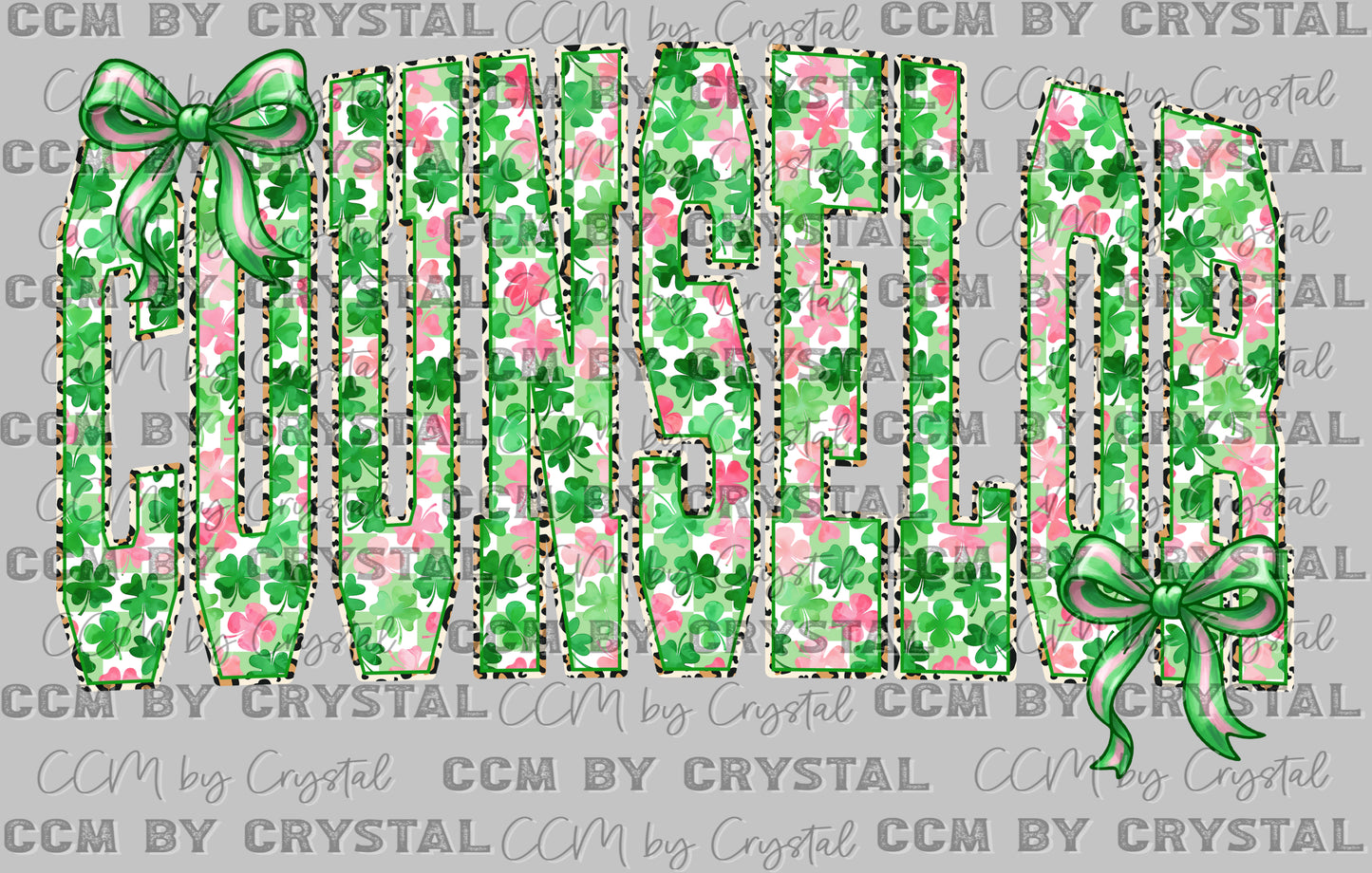 Counselor St. Patrick's Day Ready to Press Instant Peel DTF Transfers Sublimation Transfers