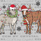 Christmas Cows Ready to Press Transfer DTF Transfer Sublimation Transfer