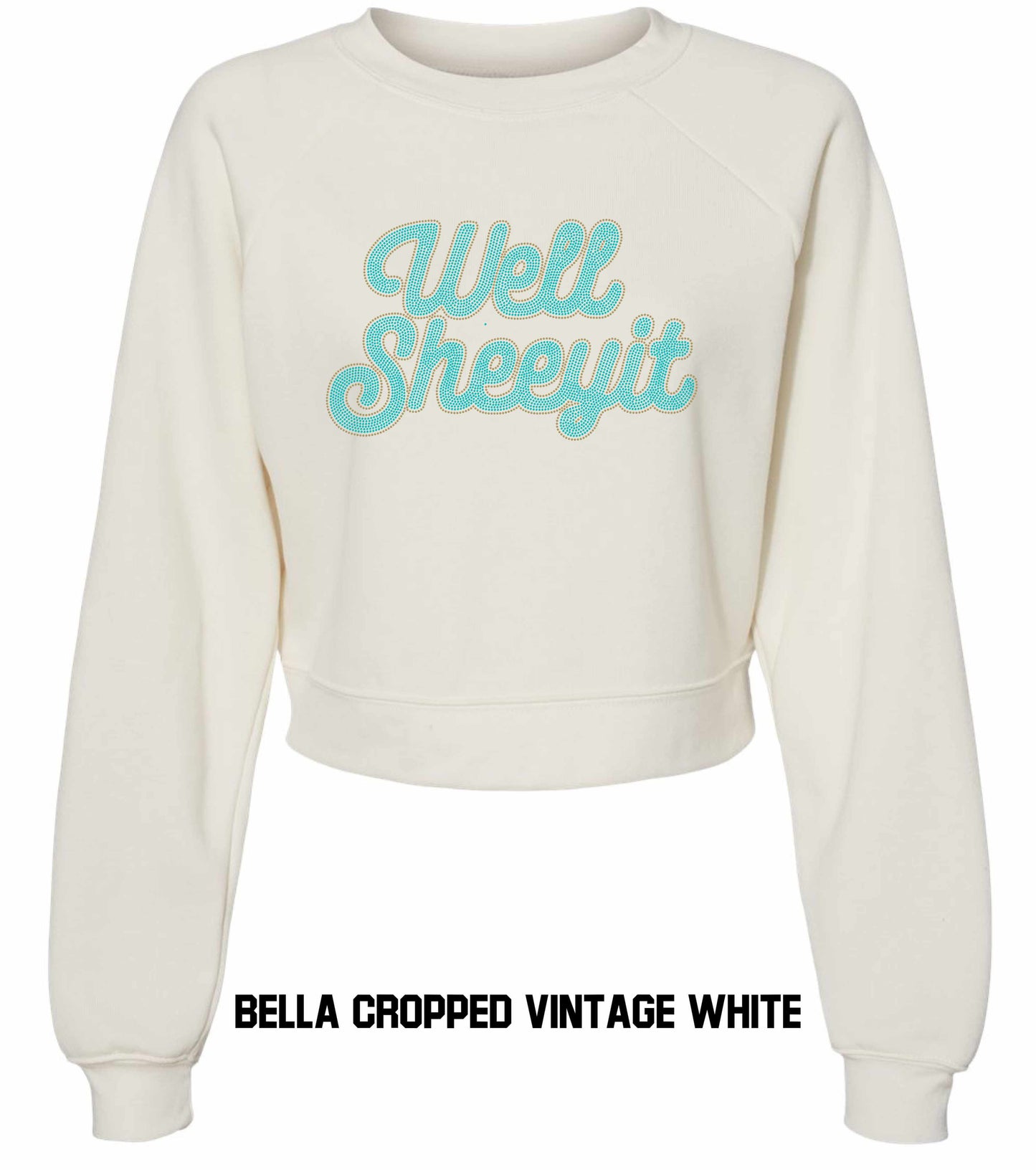 Well Sheeyit Spangle T Shirt, Long Sleeve, Sweatshirt