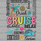 Cruise Summer Ready to Press Transfer DTF Transfer Sublimation Transfer