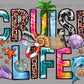 Cruise Life Ready to Press DTF Transfers Sublimation Transfers