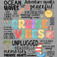 Cruise Vibes Ready to Press DTF Transfers Sublimation Transfers