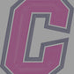 C Crossett 2-Color Approximately 11" wide Spangle Transfer