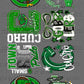 School Approved Adult 11in Cuero Gobblers GANG Sheet 60" DTF Gang Sheet