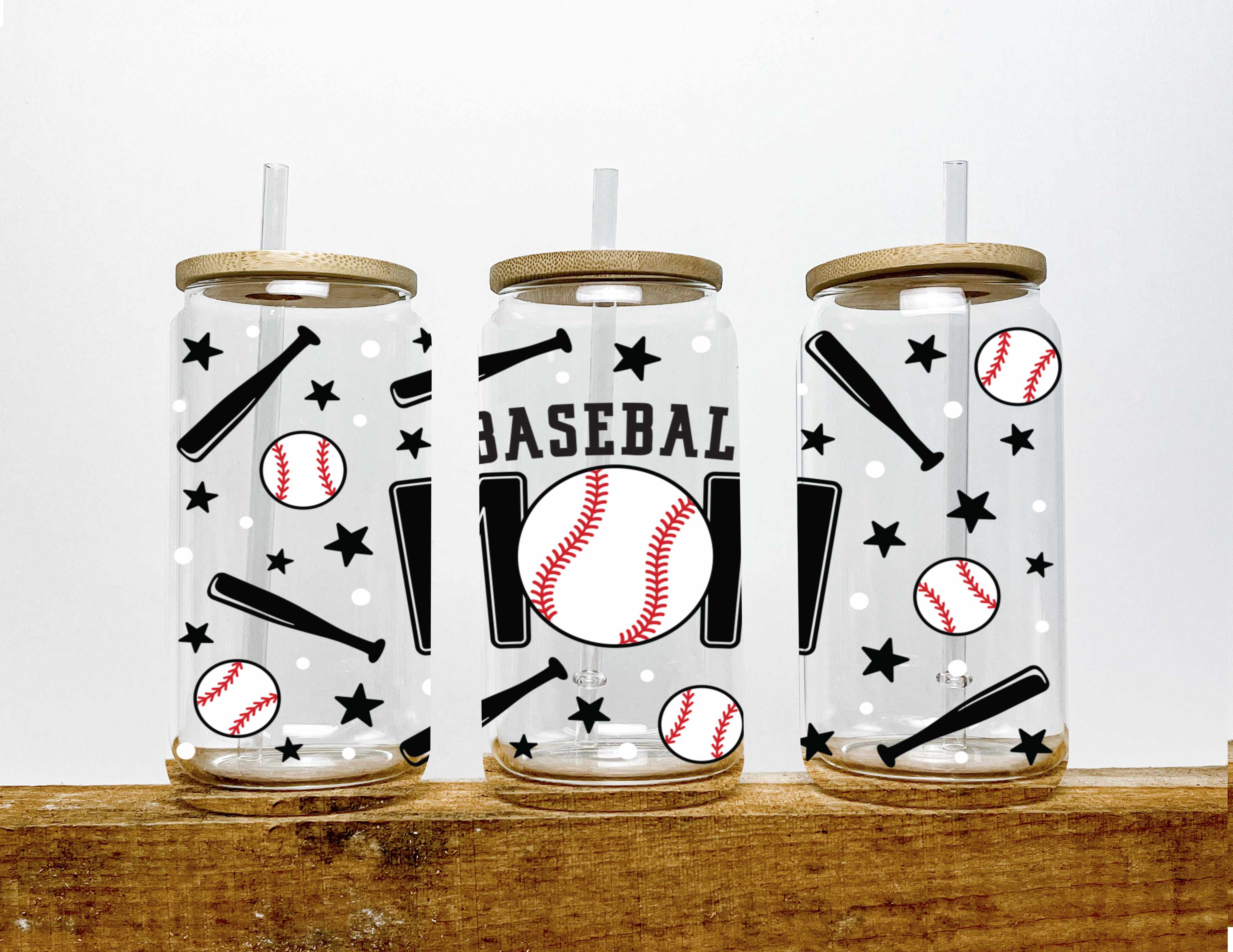 Baseball Mom UV DTF Transfer Ready to Apply – CCMbyCrystal