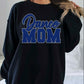 Dance Mom 11" Wide 2- Color Spangle Ready to Press Spangle Transfer Sparkle Bling