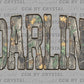 Darlin Camo Clean Dark Outline Ready to Press DTF Transfers Sublimation Transfers