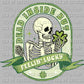 Dead Inside but Feelin Lucky St Patrick's Day Ready to Press Transfer DTF Transfer Sublimation Transfer