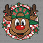 Boy Reindeer Christmas UV DTF Transfer Sticker UV Transfer Ready to Apply