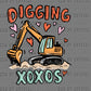 Digging Xoxos Valentines Day Ready to Press DTF Transfers Sublimation Transfers